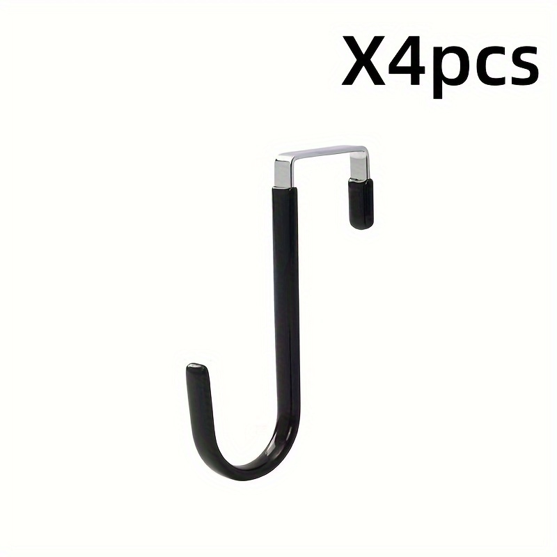 Over The Door Hooks Door Hangers Hooks With Rubber Prevent Scratches Heavy  Duty Organizer Hooks For Living Room Bathroom Bedroom Kitchen Hanging  Clothes Towels Hats Coats Bags