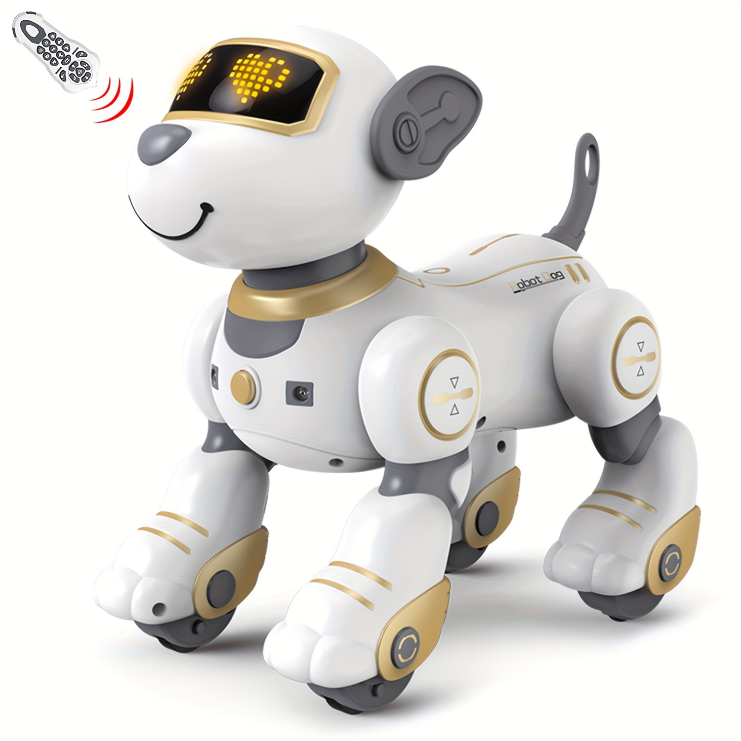 

Smart Machine Dog, Electronic Pet Dog, Singing And Dancing Stunt Machine Dog, Conversational Intelligent Programming, Companion Type Early Education Toy, Children's Gift