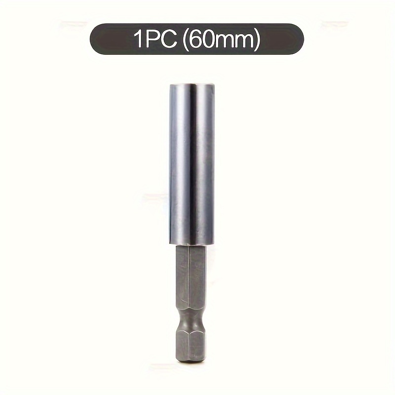 

1/10pcs 60mm Screwdriver Bit Set, 1/4in Shank, Metal For Screwdrivers