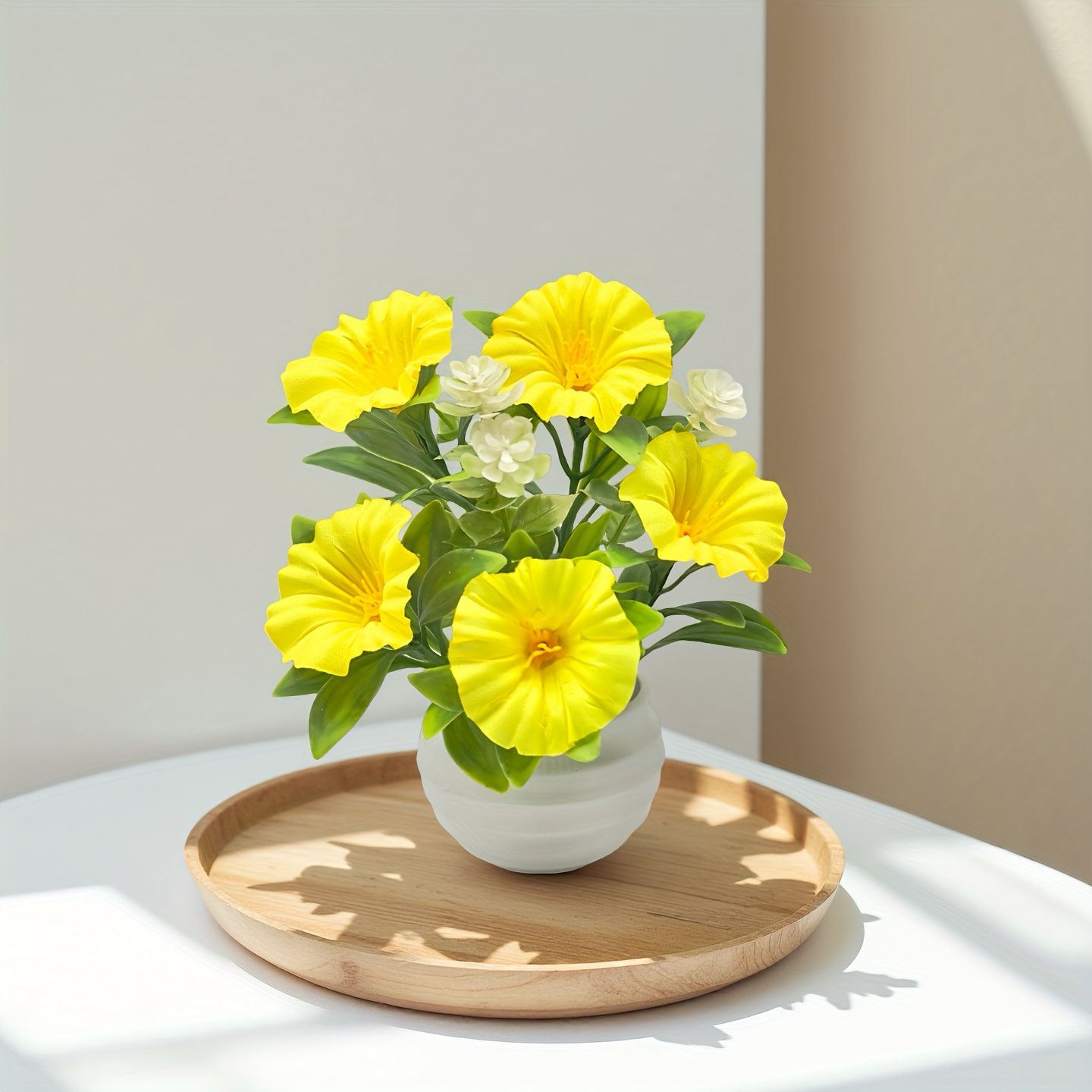 1/6 Set Morning Glory bloemen met pot