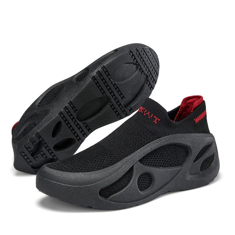 mens knit casual athletic shoes air cushion sports shoes  display picture 2