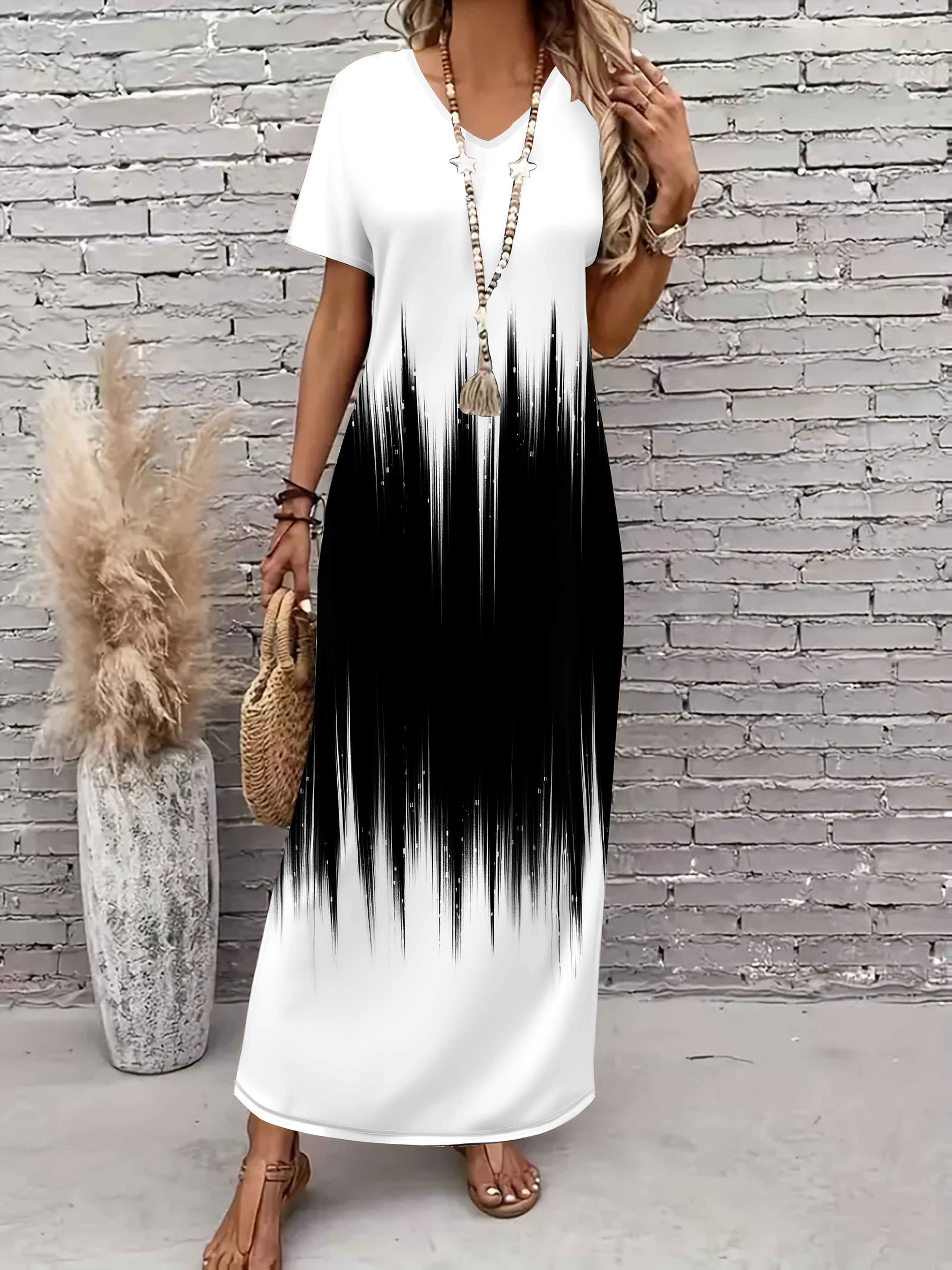 blue dress for baby girl Tara Tie Dye Maxi Dress