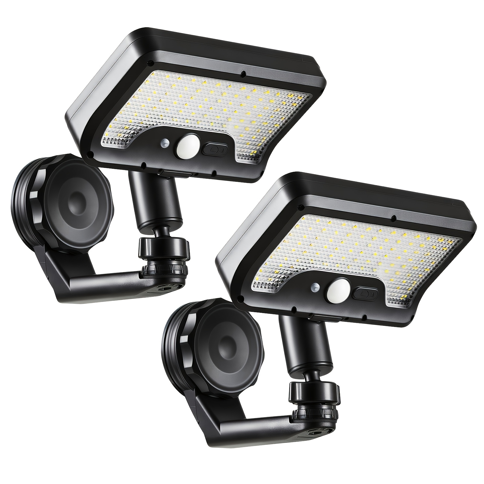 TEMU Ip65 Outdoor Magnetic Solar Lights With Motion Detection, Without Drilling, This Solar Light Offers 3 Modes, Yards, Patios, Fences