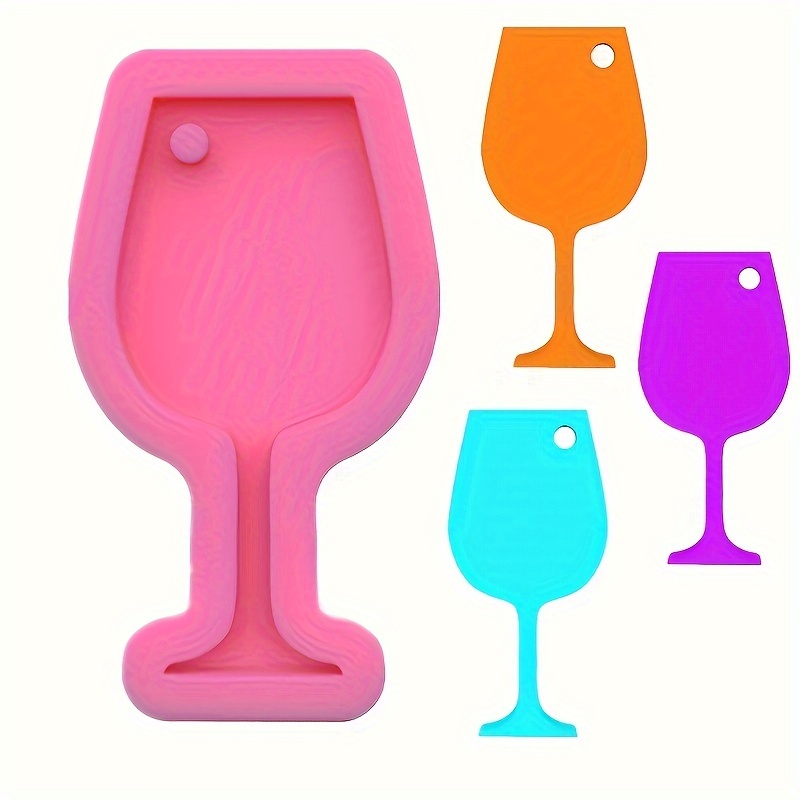Wine Glass Keychain Mold