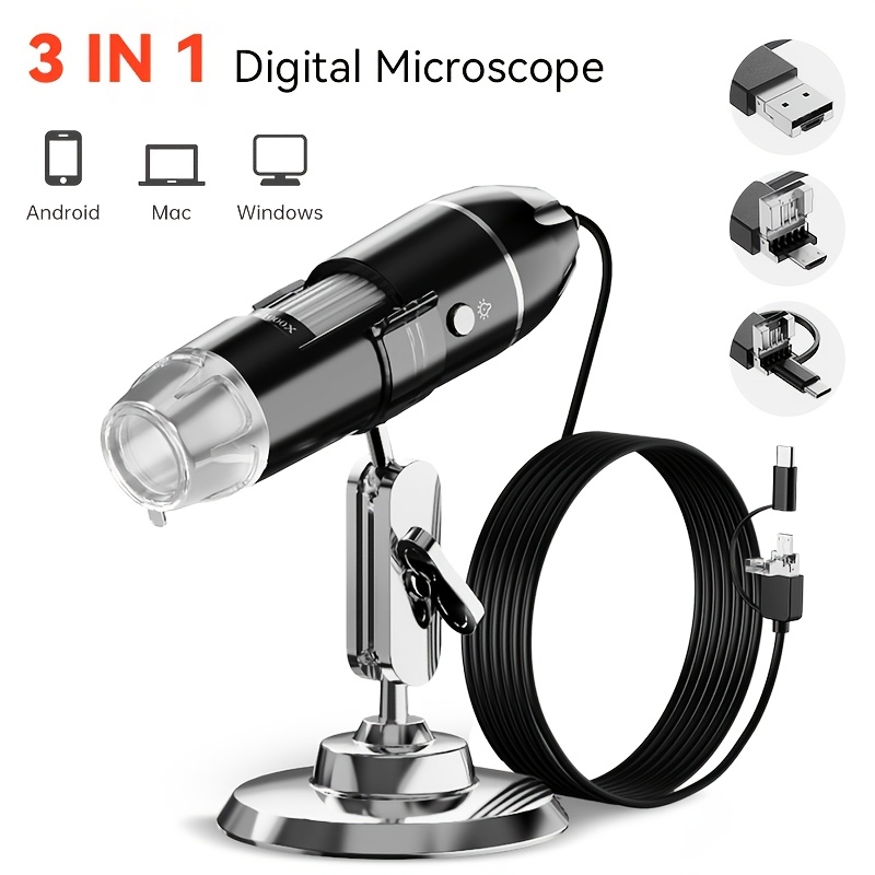 1600X Pixel Digital Microscope Camera