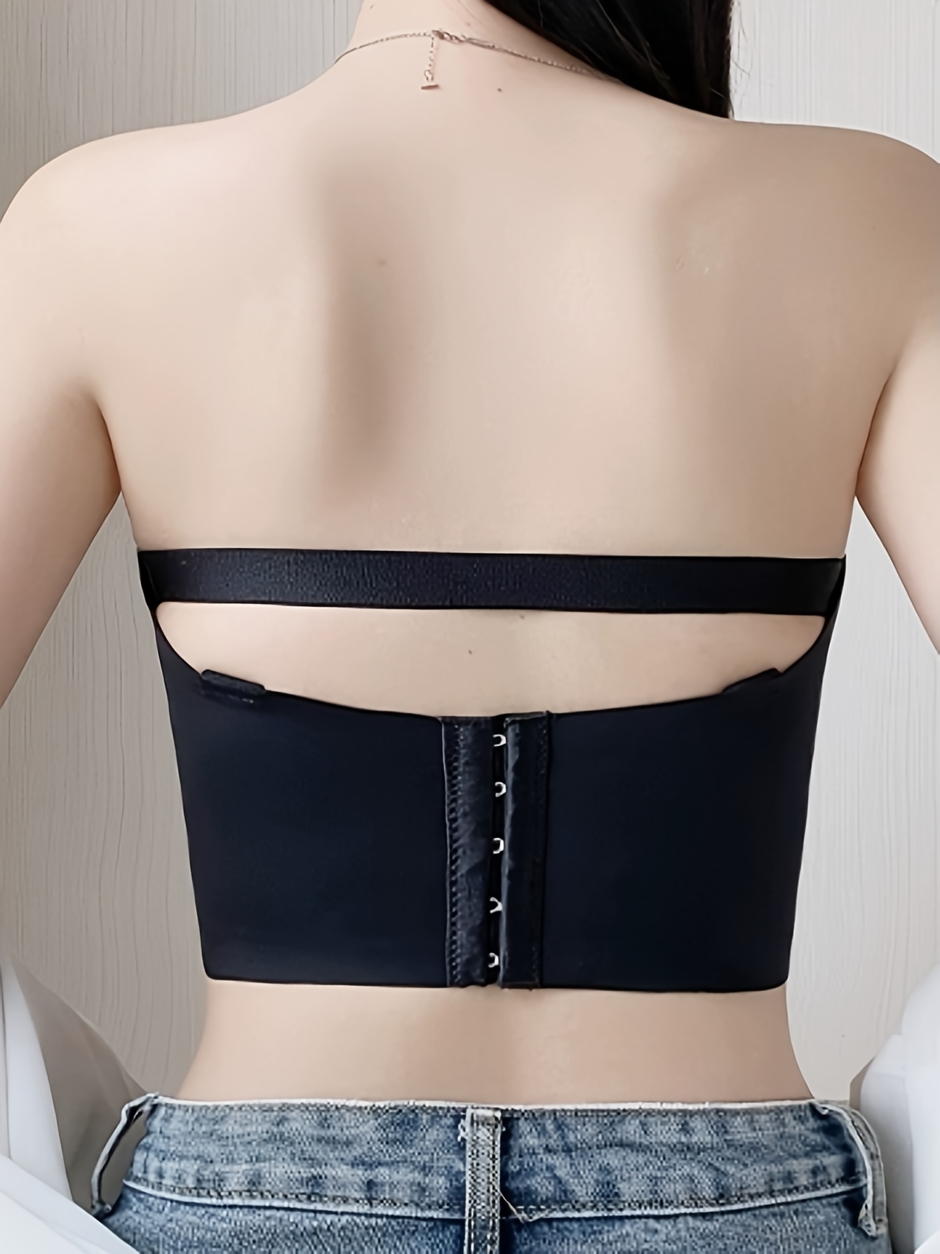 Summer Front Underwear Womens Strapless Bra Large