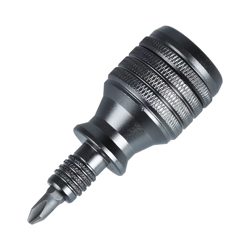 E-shop 1-tlg. 7-in-1 Schraubendreher-Set, inklusive Kreuz- Schlitz-Bits in mehreren Größen, magnetische auswechselbare Köpfe, kompakt, praktisch