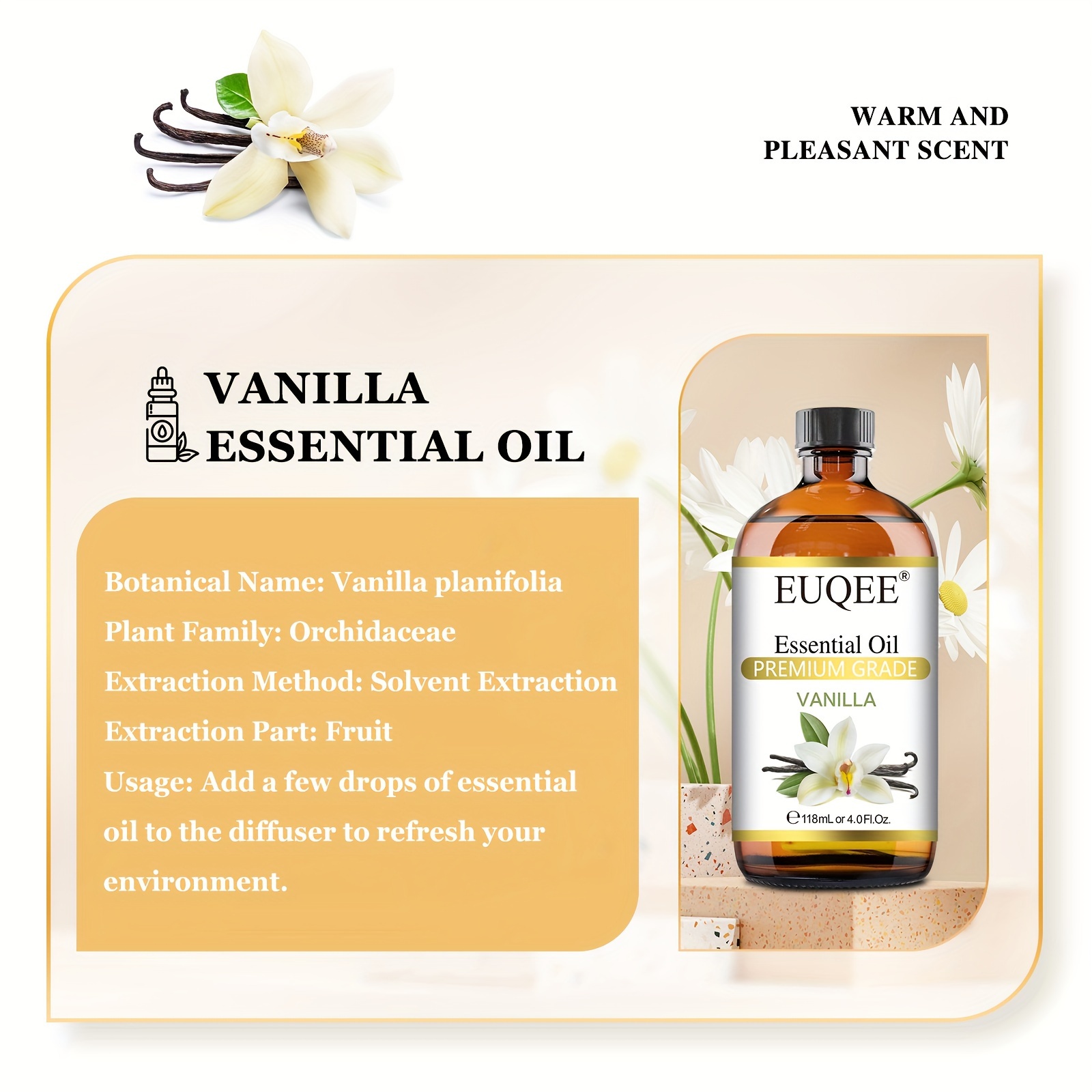  Aceite de vainilla - (Vanilla Planifolia) - Aceite