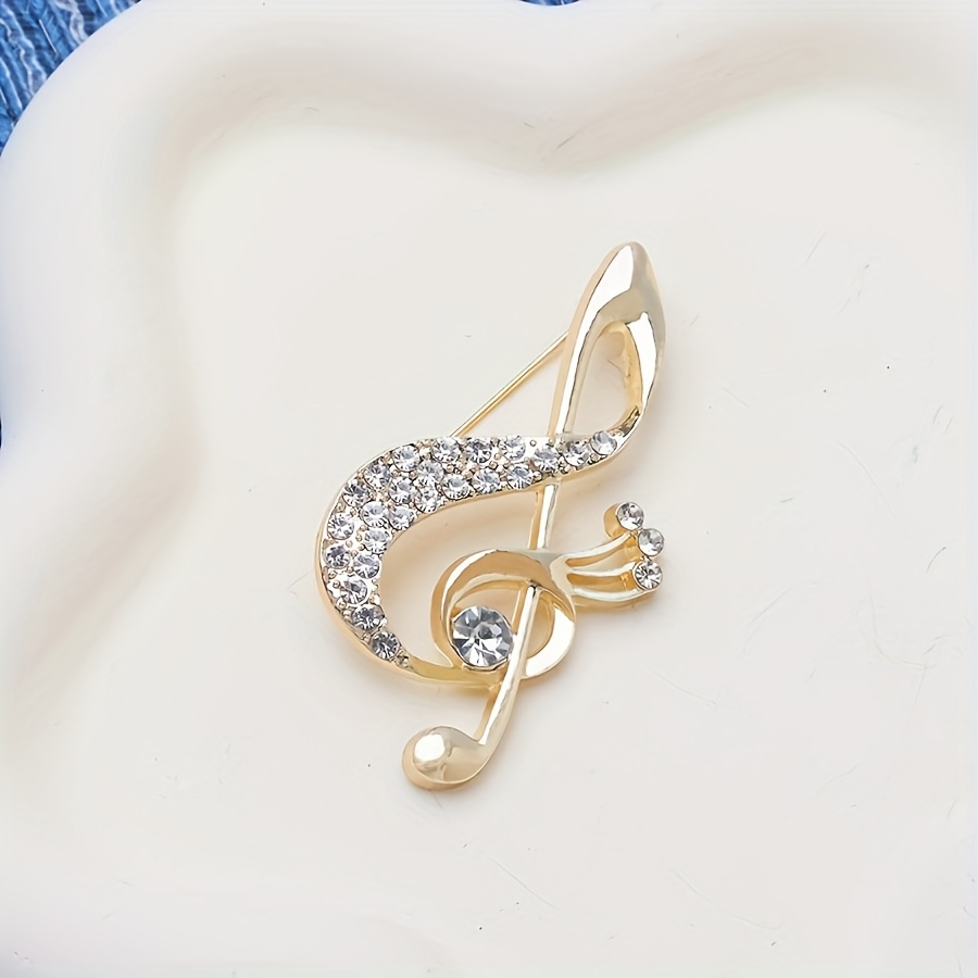 Broche De Luxe YSL (Yves Saint Laurent) - Logo Doré Sur Alliage - Occasion