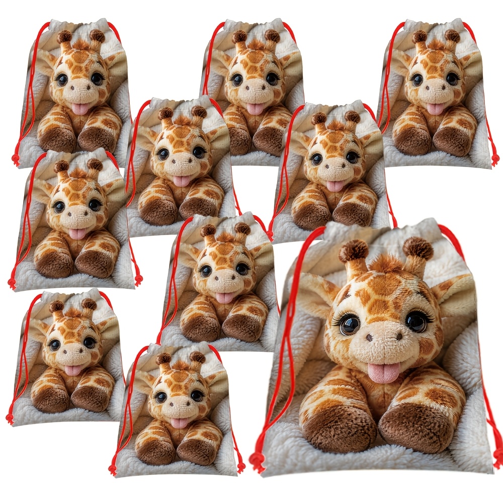 Exquisite Candy Bag Plush Giraffe Plush Toy