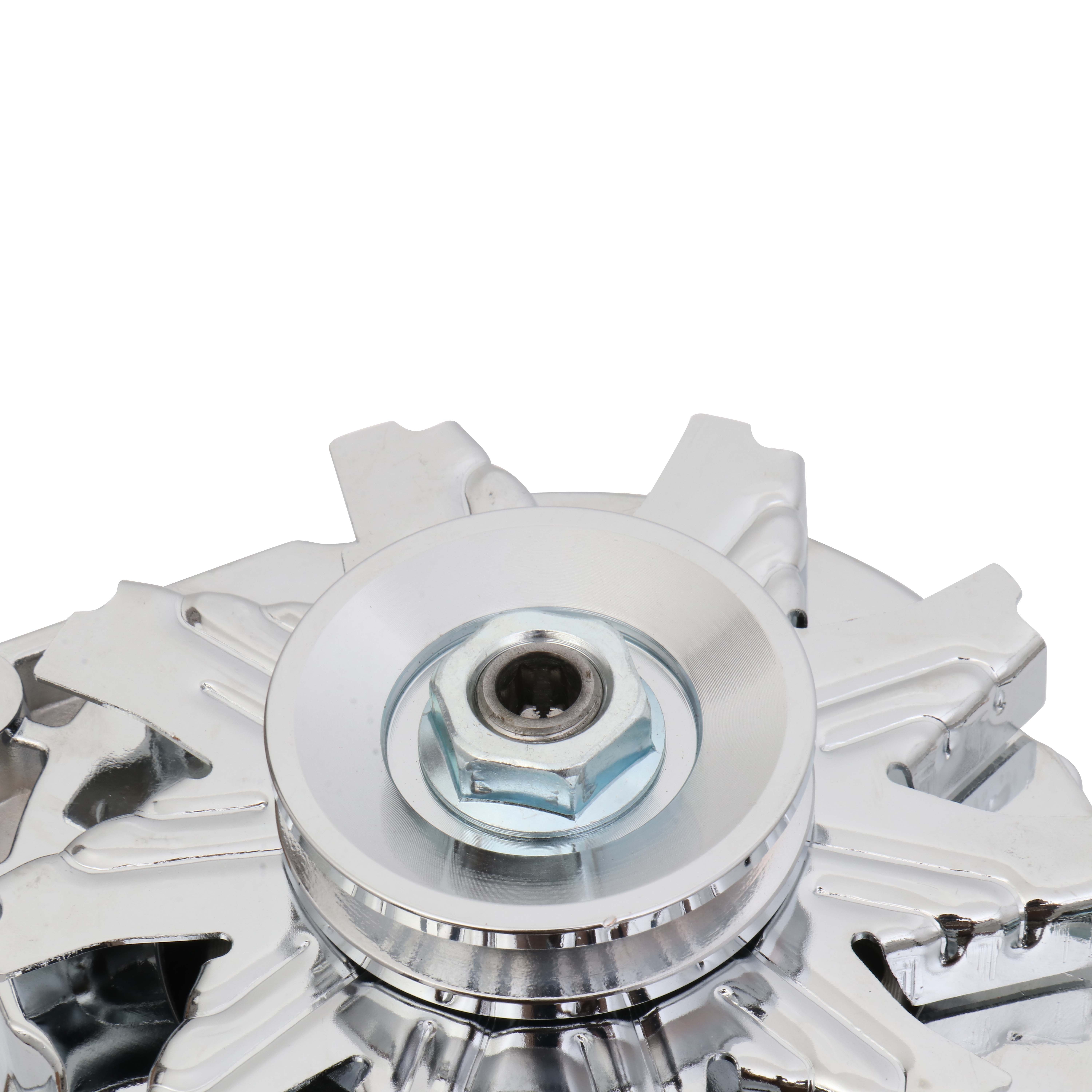 Alternator For 110Amp Chrome 1 Wire Self Exciting Street Rod | 1968 To 1982 GM Vehicles - Image 6