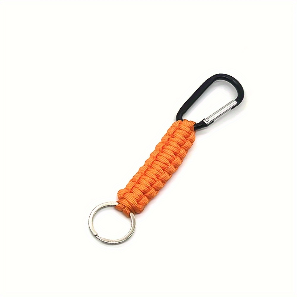 Image of Pack Of 1 Keychain Suitable For Outdoor Sports, Hiking, Camping And Fishing D-shaped Keychain