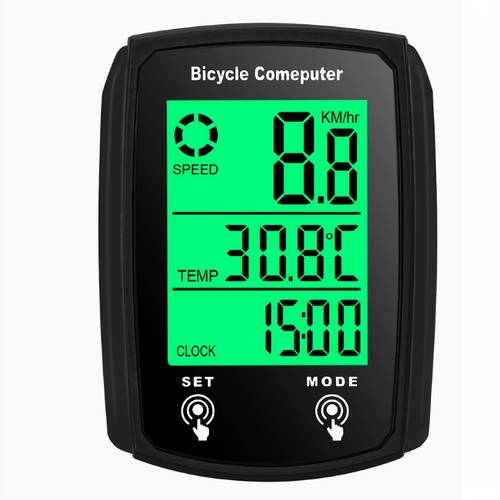 bicycle equipment bicycle code table bicycle line computer bicycle odometer speedometer large digital lcd screen riding equipment