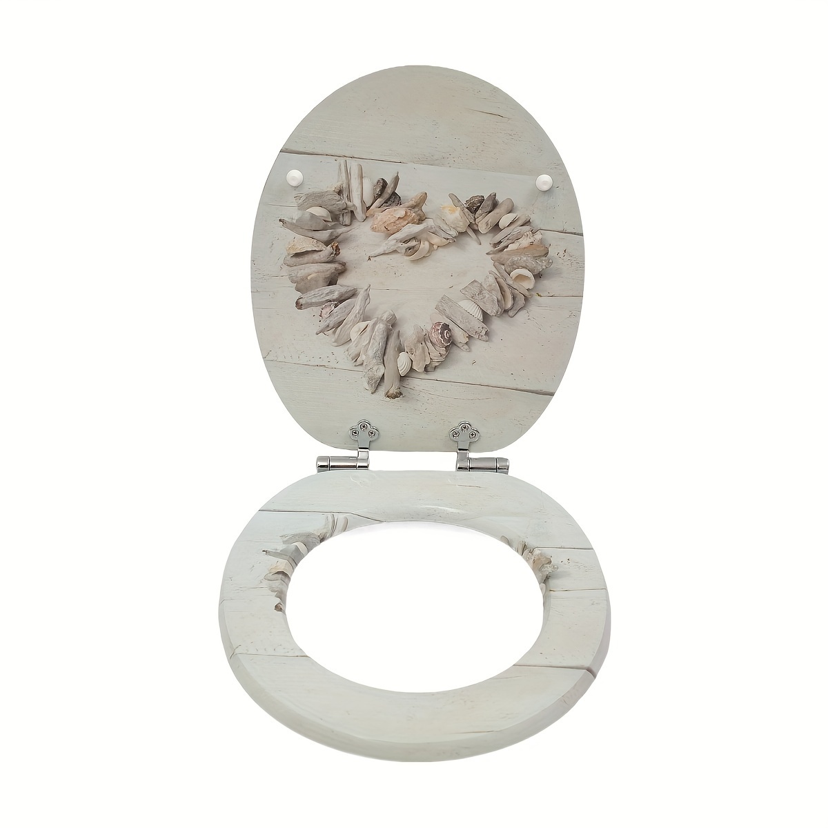 Wc Seat Toilet Seat With Automatic Lowering, Mdf , Softclose Hinge