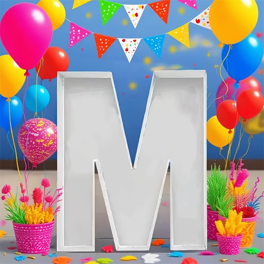 Imprsv Marquee Light Up Numbers 3ft Block Mosaic Numbers Balloons | Tunisia