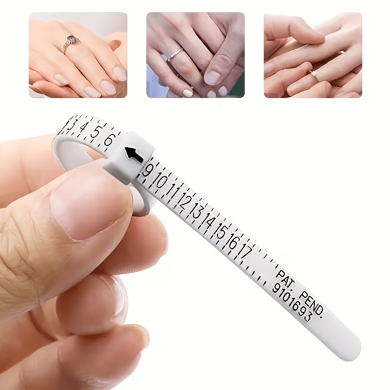 Soft Ring Sizing Tool for Measuring Finger Size