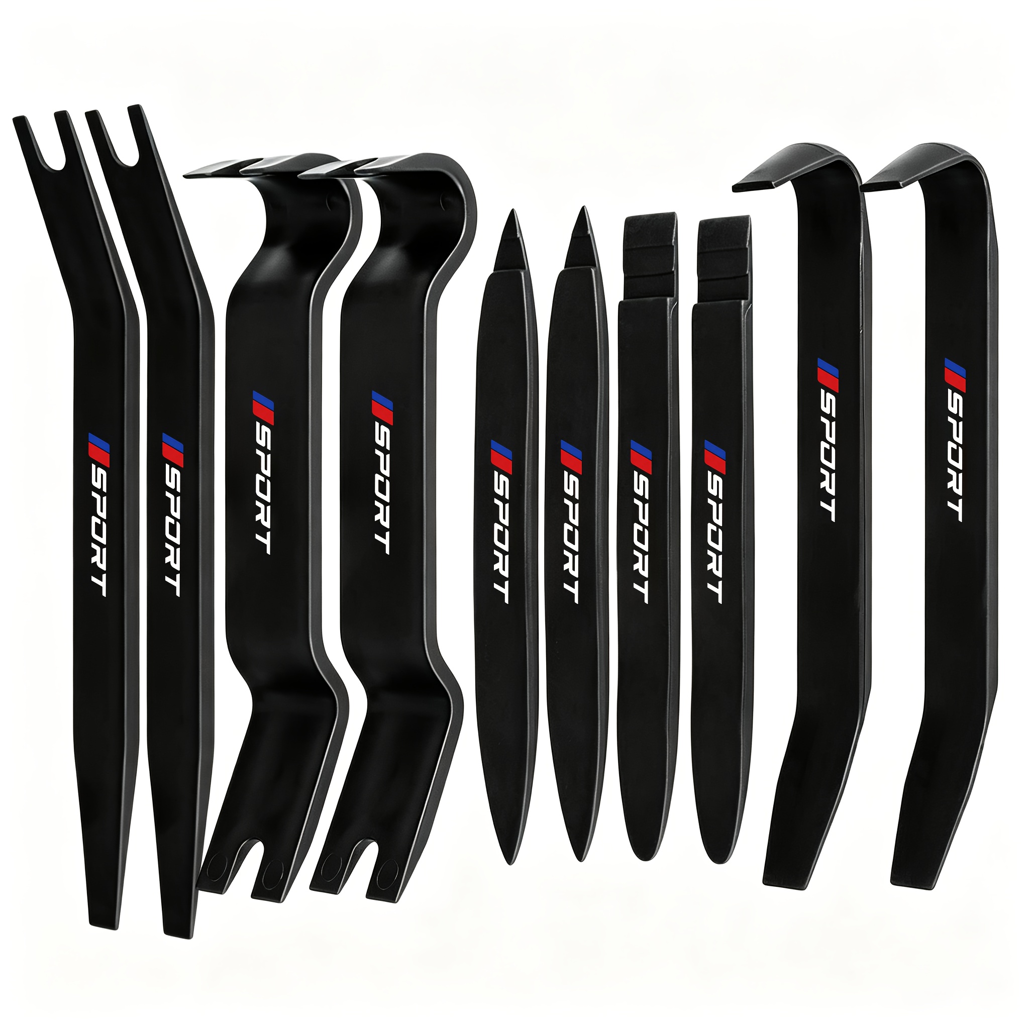 TEMU 10pcs Automotive Interior Disassembly Tool Kit, Scratch-free Pry Bar, Suitable For Disassembly And Assembly Of Car Door Panels, Instrument