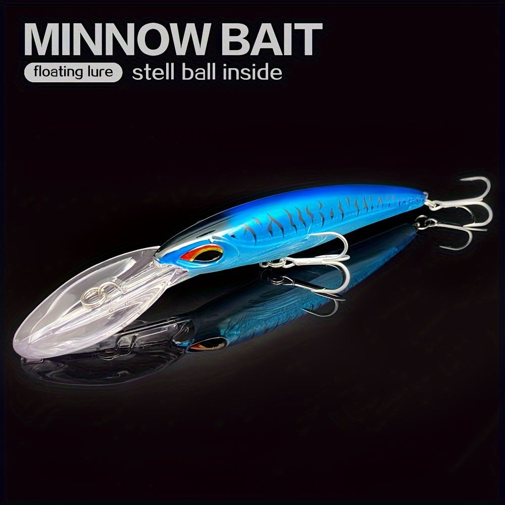 Floating Minnow Fishing Lure Long Casting Bionic Bait For - Temu Canada