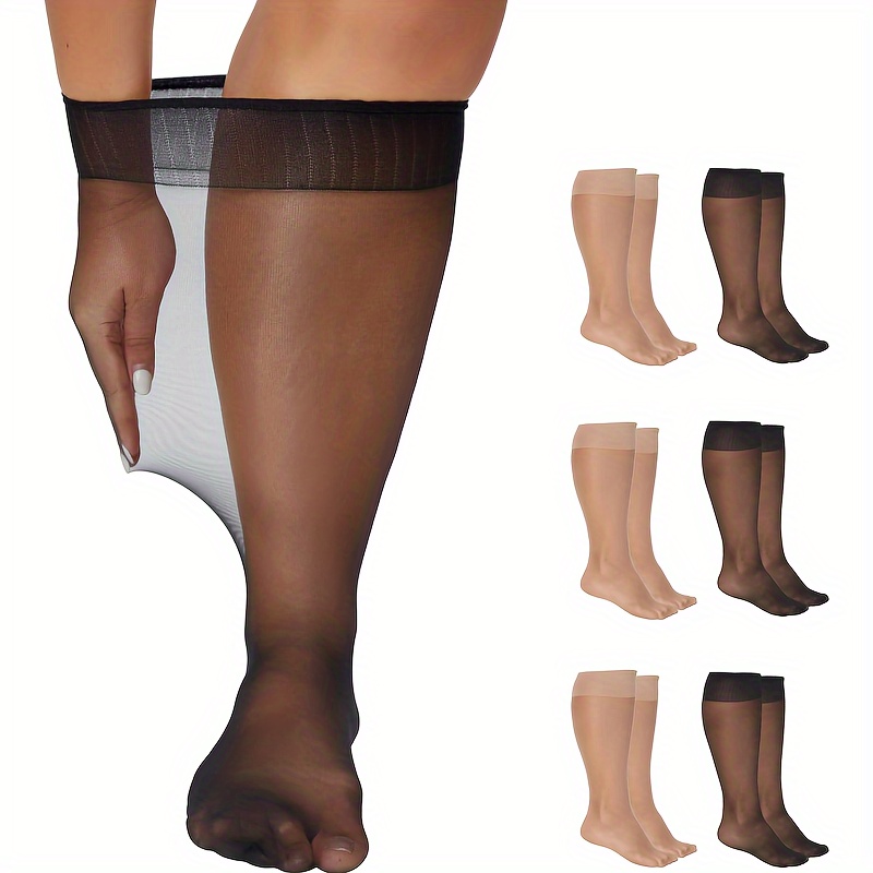 

6 Pairs , & Knee , 's Stockings & Hosiery