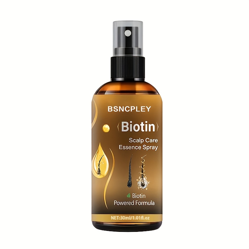 Image of 30ml Biotin Hair With Biotin, Ginger Extract, And Grape Seed Oil – Moisturizing For Dry, Damaged Hair And Scalp Massage Oil