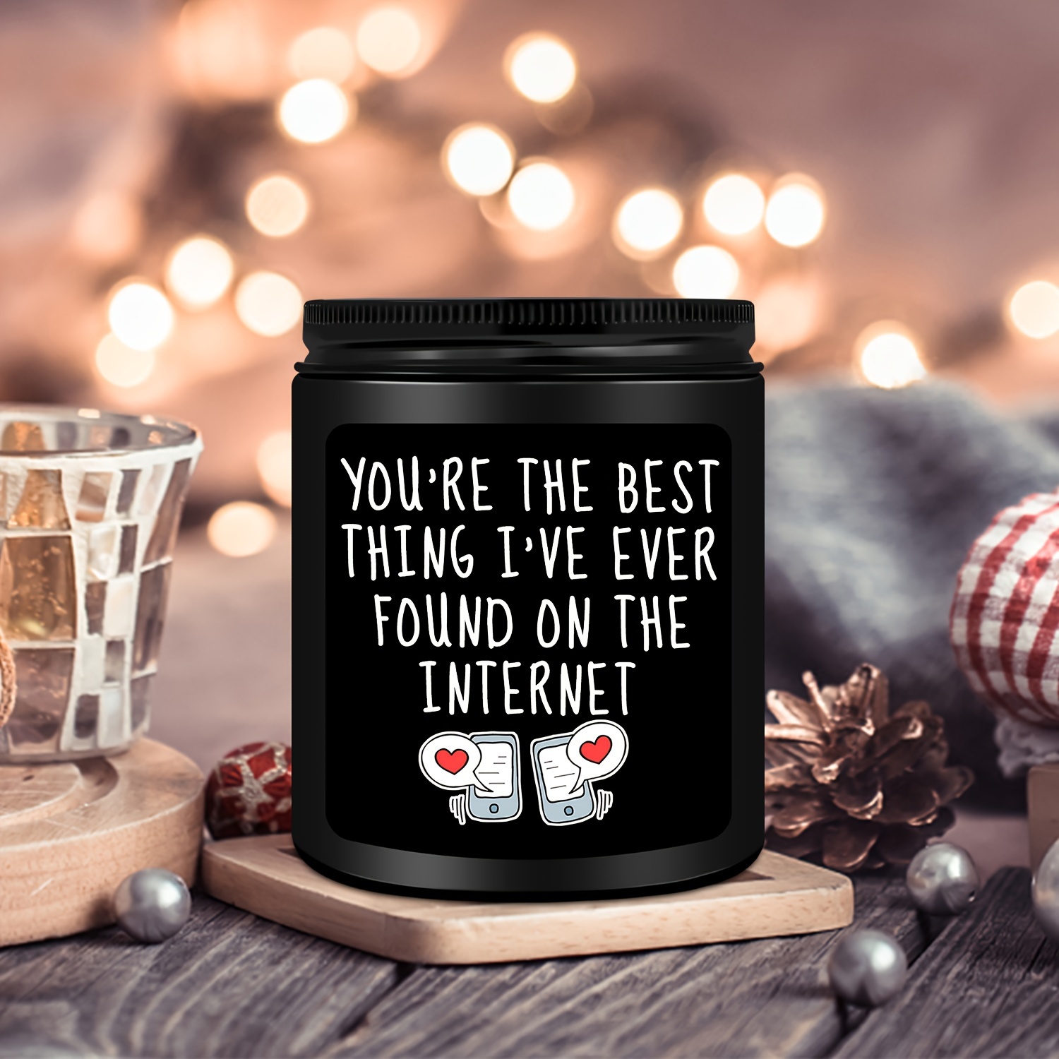 

Gifts For Him, Unique Men Gifts, Anniversary, Valentines Day, Birthday Gifts For Him Boyfriend, Best Thing On The Internet Candles- & Scented