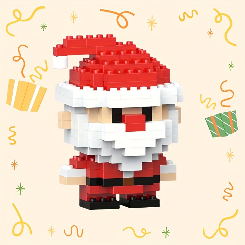 

Santa Claus Toy: Abs Construction, 5.1cm X 2.0in, 3.6cm X 1.4in, 6.9cm X 2.7in