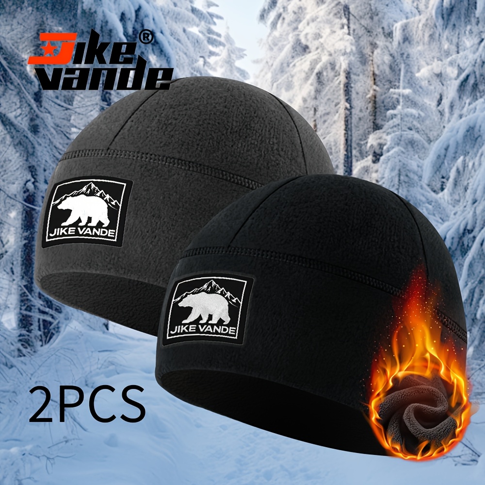 TEMU This New Winter Beanie Is Designed For Men And Women, Featuring Windproof Polar Fleece To Warm. It's Skiing, Cycling, And Other Outdoor