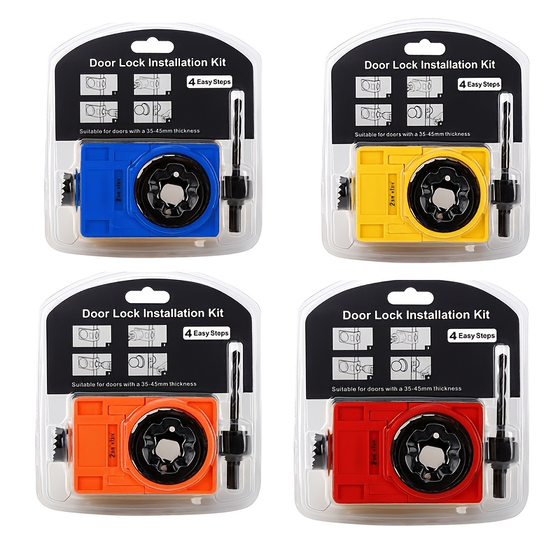 Stainless Steel Door Lock Installation Hole Opening Positioning Kit