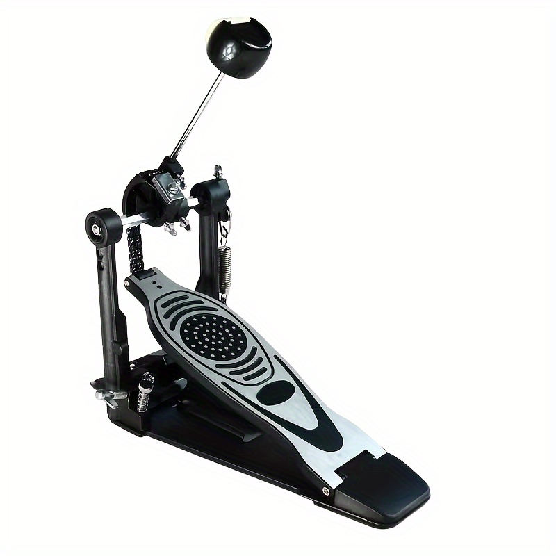 

Nuosheng Drum Pedal With Dual Chain , Adjustable Footrest & Complimentary Drum Key - Ideal For Drumming , Drum Accessories