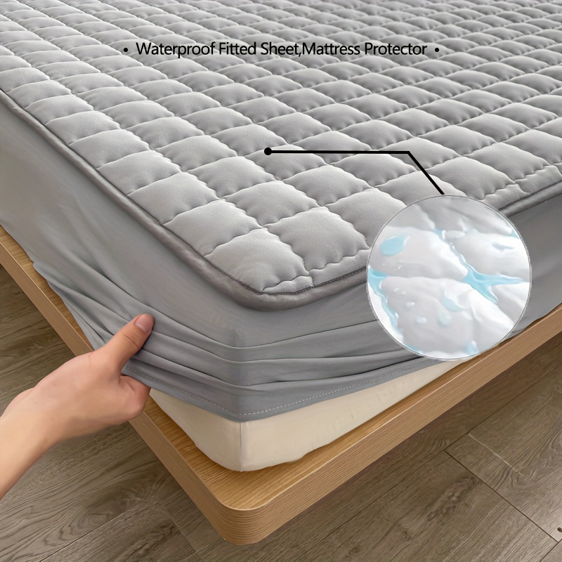 

Protège-matelas imperméable et respirant - et - Lavable en - à coucher et