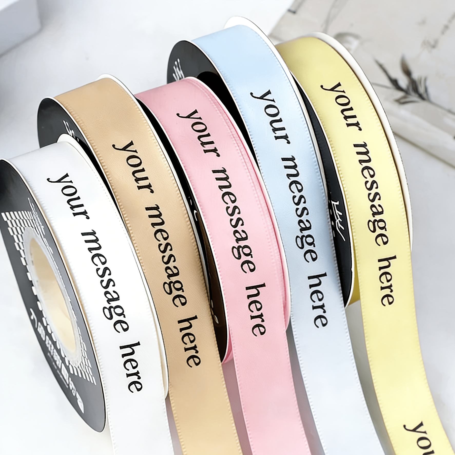 personalized ribbon sold on Temu Australia