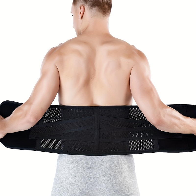 Men's Abdominal Tightening Belt Sports Waist Protection - Temu