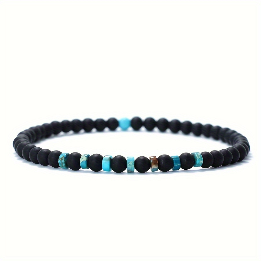 Men's Boho Beaded Bracelet Jewelry