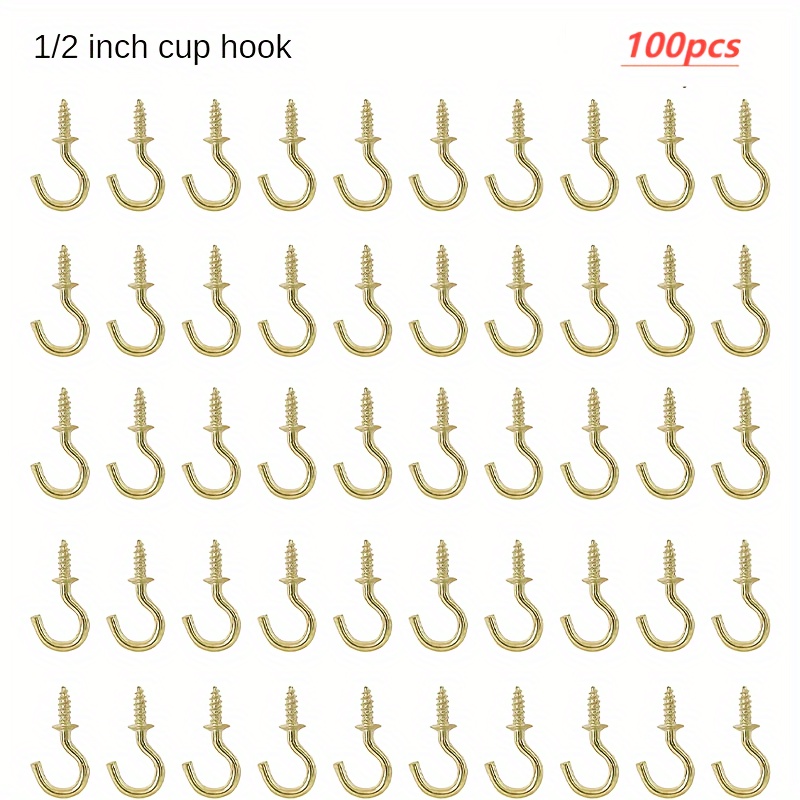 

100pcs 1/2- Cup Silvery Diy Metal Cup