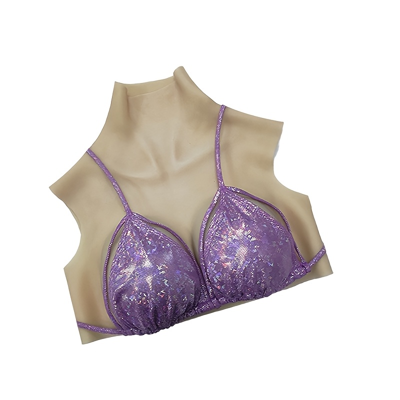¡Escote Perfecto Y Sin Rellenos Incómodos! 2 Almohadillas Adhesivas De Gel Con Push Up Natural Para Bikini, Vestidos Y Deporte