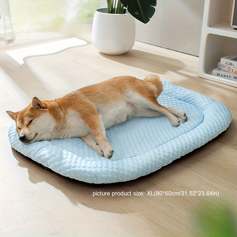 pet summer cooling bed dogs super soft dog sleeping cushion Temu