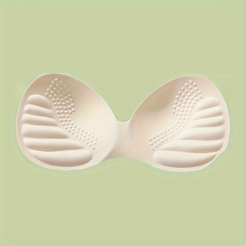 TEMU Adhesive Push-up Bra Pads, Comfortable Seamless Invisible Padding, Enhances Cleavage, Suitable For A To F Cup Sizes, Breathable Fabric