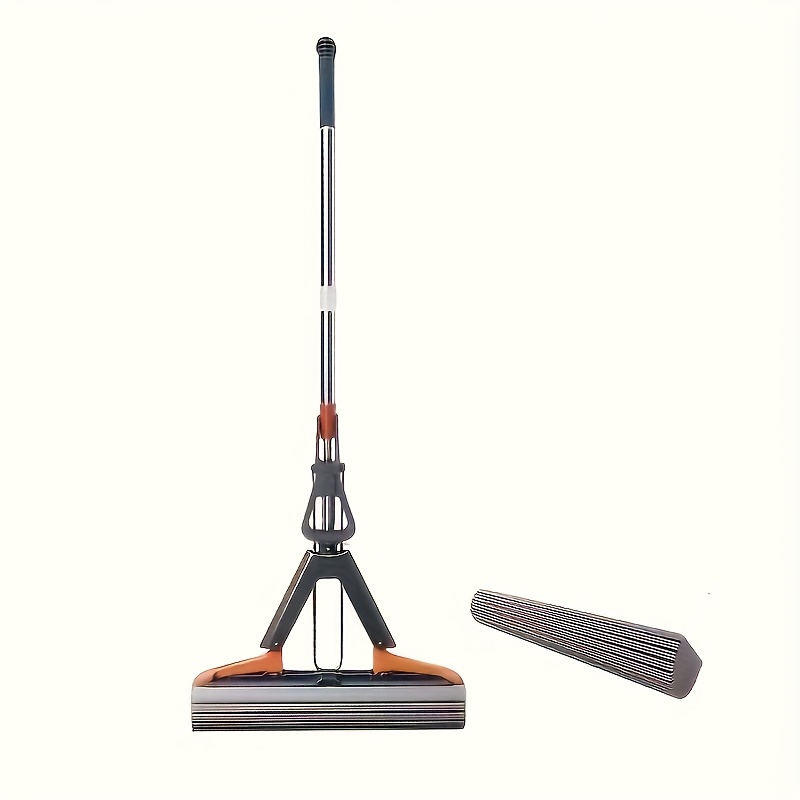 TEMU Serpillère Éponge Double Pli Polyvalente - Excellent Absorption, Pas Besoin de Mains pour Nettoyer les Surfaces Sèches et Humides, Idéale pour ,