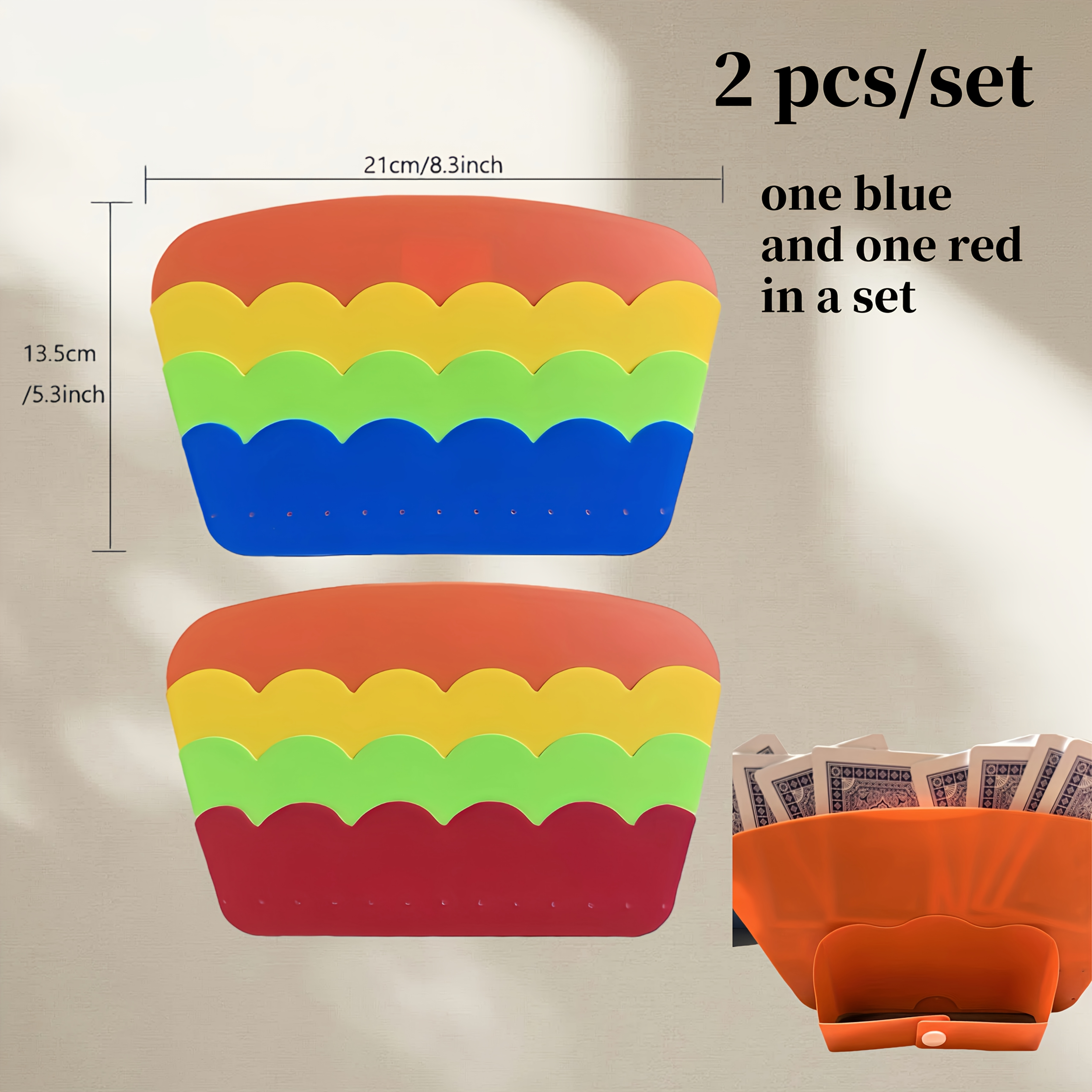 Lot De 50 Porte-Cartes De Jeu Plastique Transparent - Supports Ronds Pour Jeux De Société Et Cartes