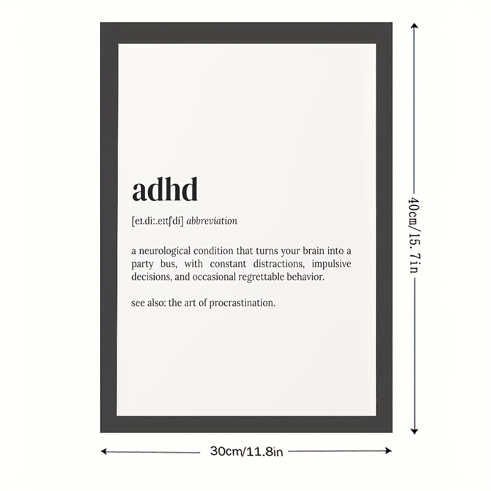 TEMU 2d Flat, Flat Definition Canvas Art - 11.8x15.7 Inches Unframed, Inspirational Quote Poster, Home Decor, Suitable For Living Room, Bedroom, Or