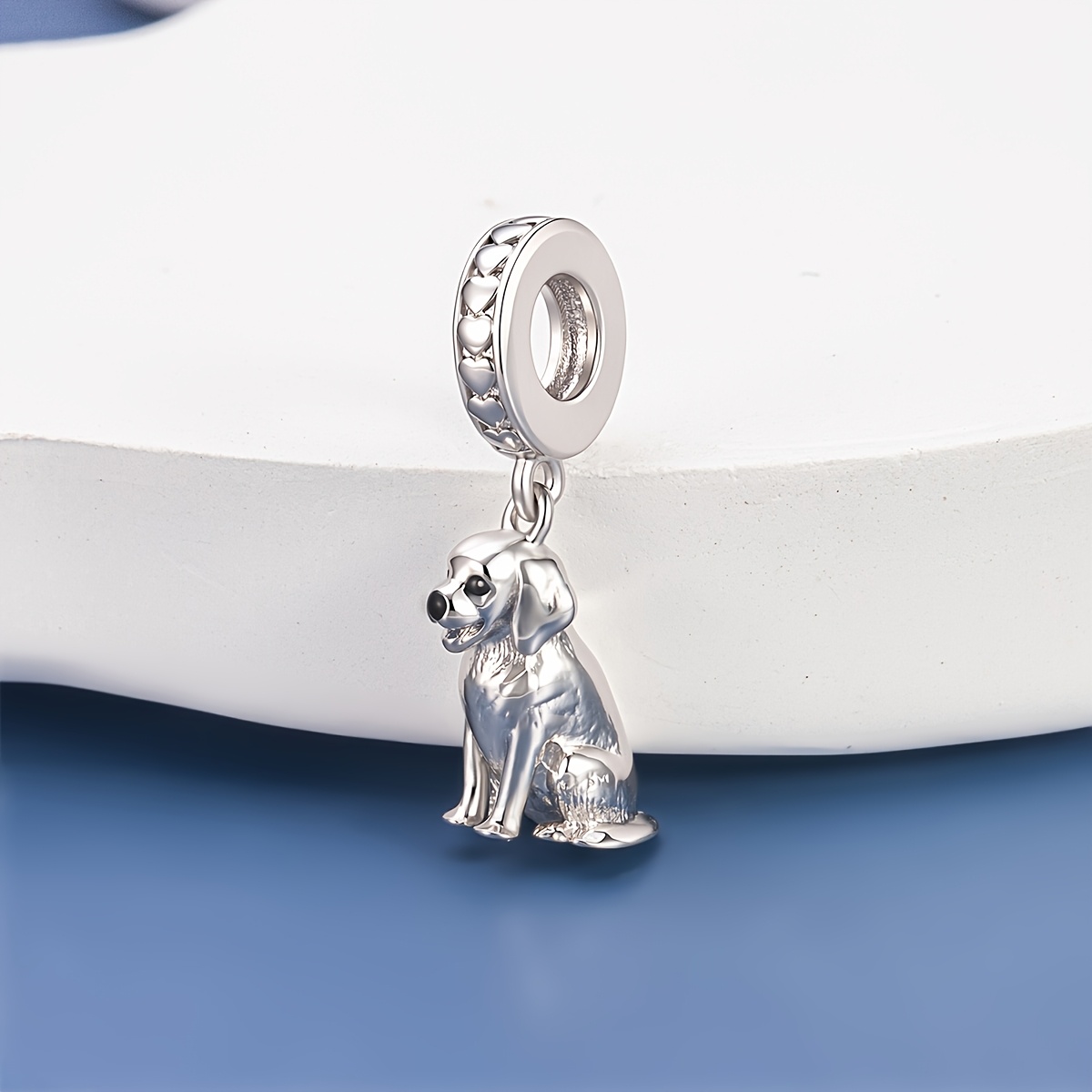 TEMU 1pc Copper Golden Retriever Pendant Suitable For Men And Women, Suitable For Making, Bracelets Or Necklaces For Daily Wear Or As A Gift For Pet