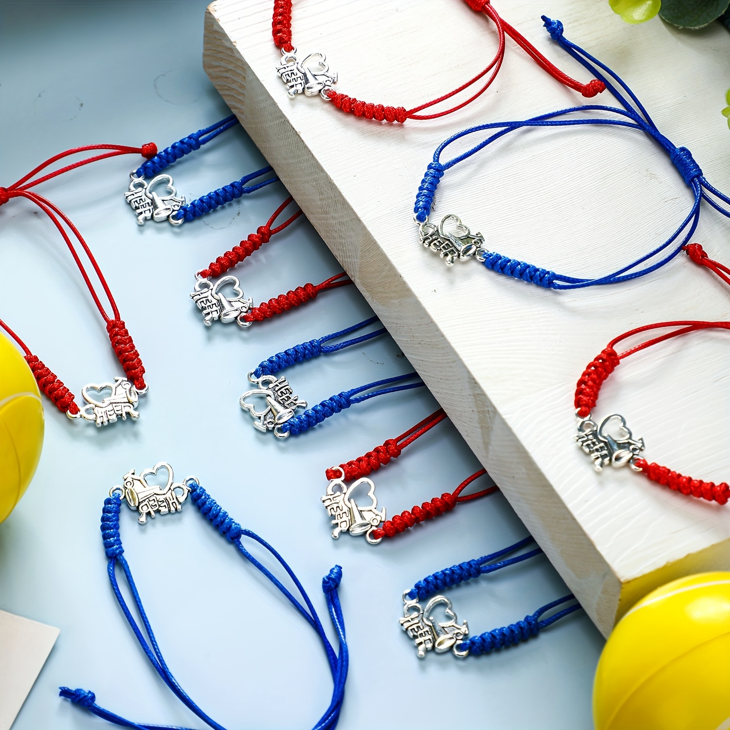 24 pieces cheer gifts cheerleaders adjustable cheers charm Temu