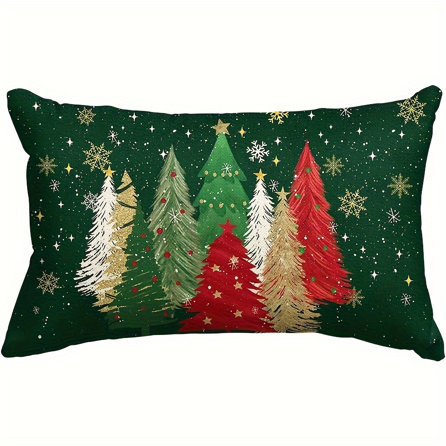 

Christmas - 12x20 , & Red , , Zip - For Sofa & Couch Decor