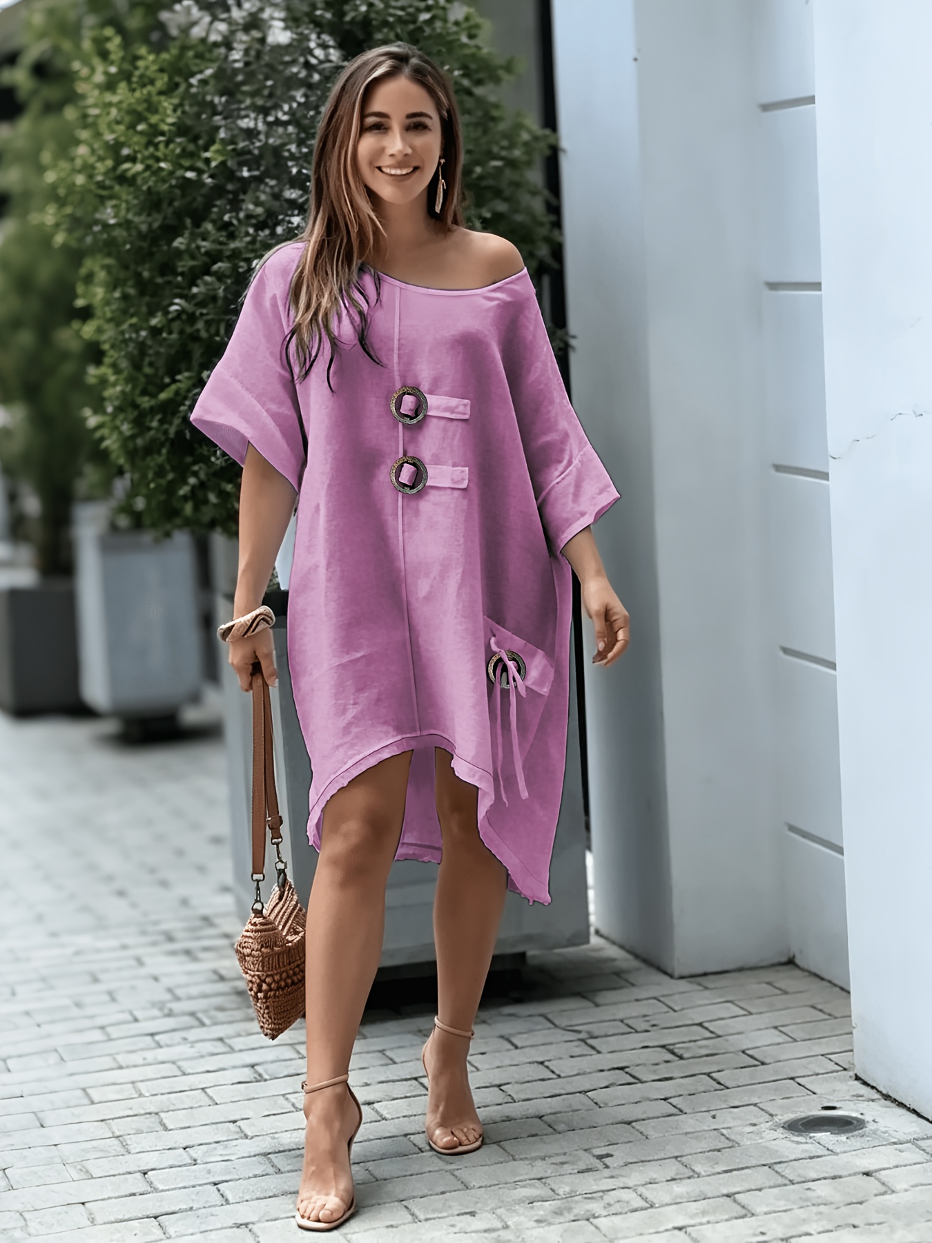 high low dresses sold on Temu United States