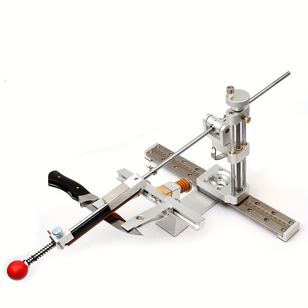 1set Knife Sharpening Frame Professional Fixed Angle Sharpener Whetstone Grinder Sharpening Tools W/rail