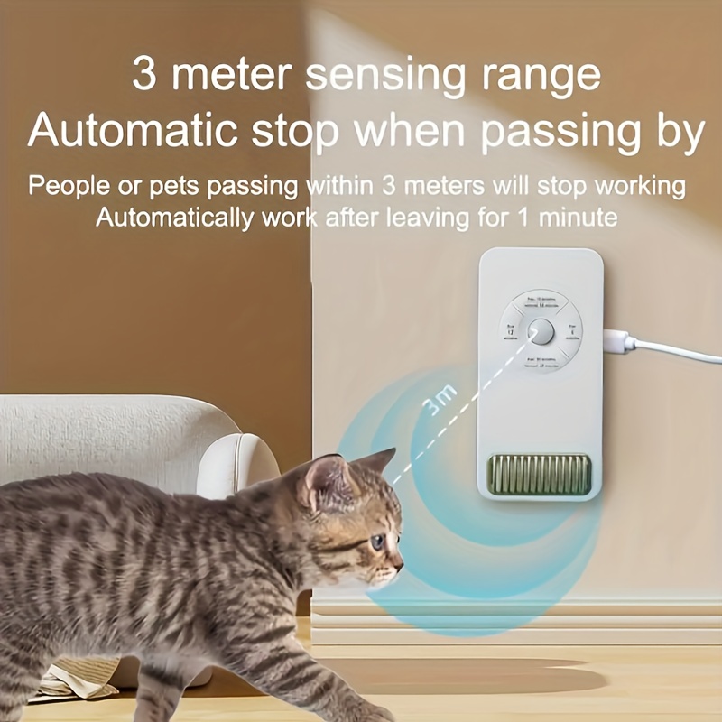 

smart Technology" Plug & Play Smart For Cat Litter Boxes - Usb Powered, Efficient Odor Eliminator For Pet Homes