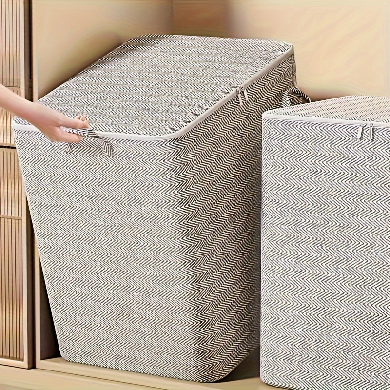 

2 Clothes Storage Bag Quilt Mobile Storage Box Home Bedroom Storage Bag Finishing Large Capacity Storage Box