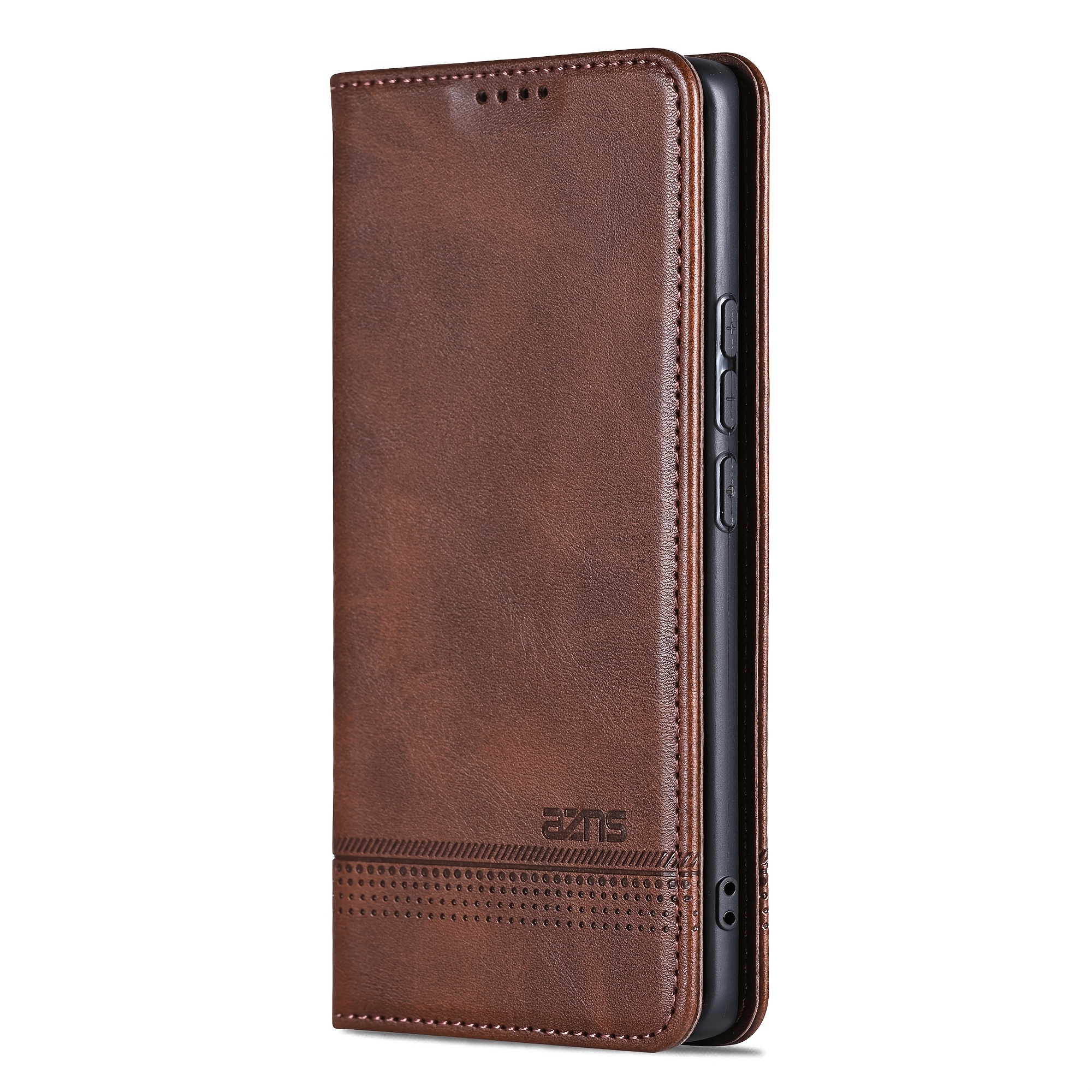 TEMU Phone Case: Pro/magic Pro Faux Leather Mobile Phone Protective Case Built-in Card Bag Foldable Border Protection Against Knock Comfortable Feel