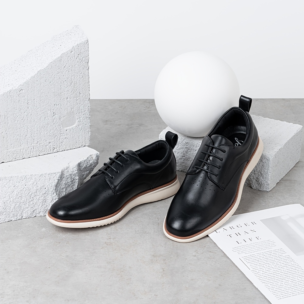 mens dress shoes oxfords casual retro classic comfortable - Temu