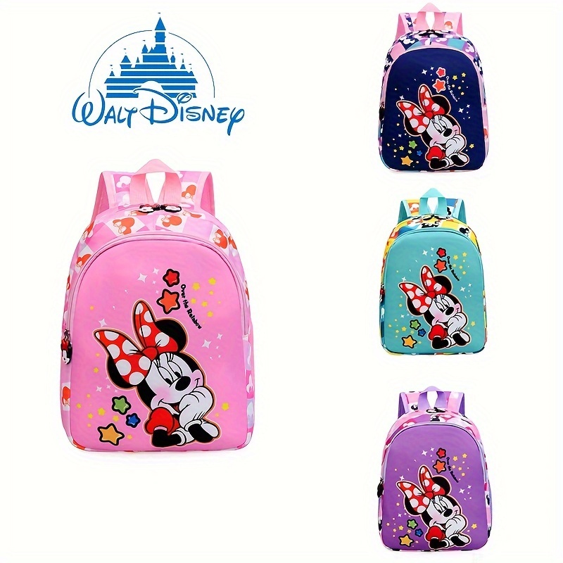 

Disney Fashion Soft Cute Print Backpack, Cartoon Cute Versatile Small Backpack